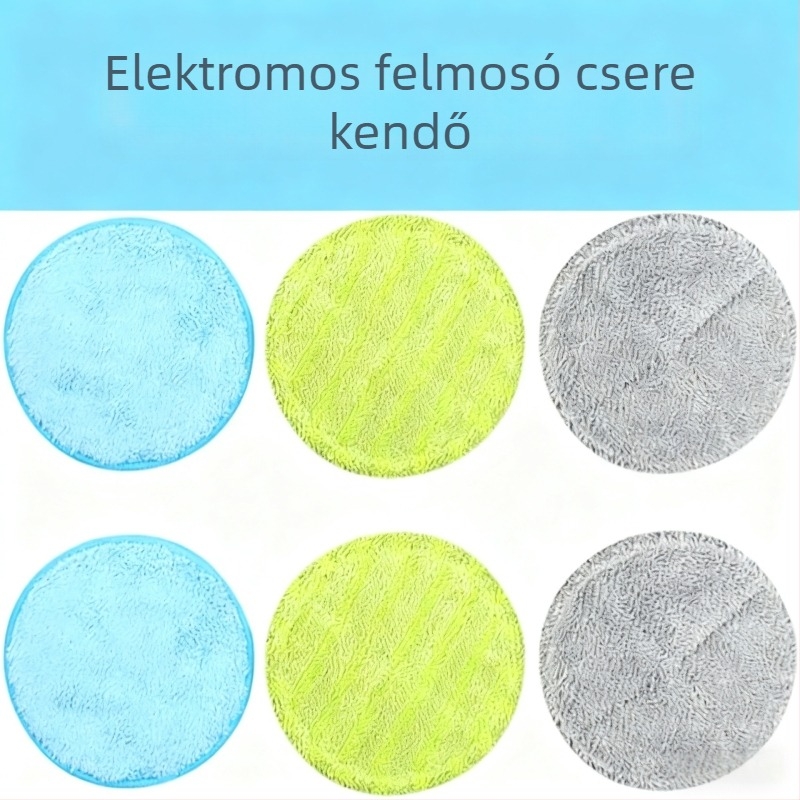 Kör alakú cserélhető kendő elektromos felmosó robothoz
