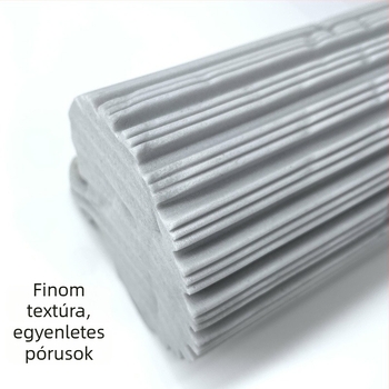 Prémium szivacsmop fej PVA töltettel, 28×38 cm méretű cserélhető fej csavarokkal