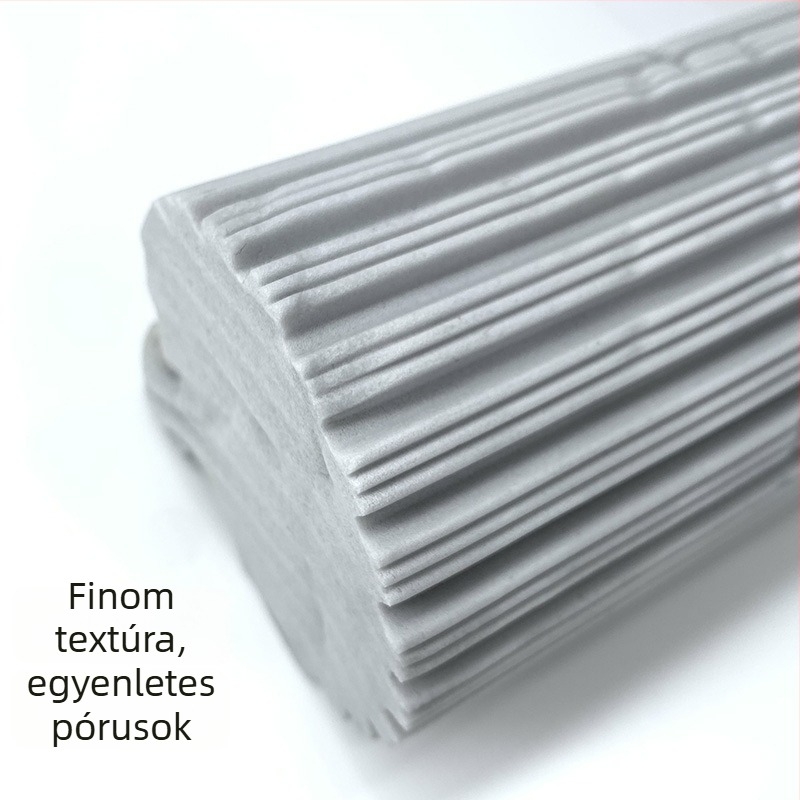 Prémium szivacsmop fej PVA töltettel, 28×38 cm méretű cserélhető fej csavarokkal