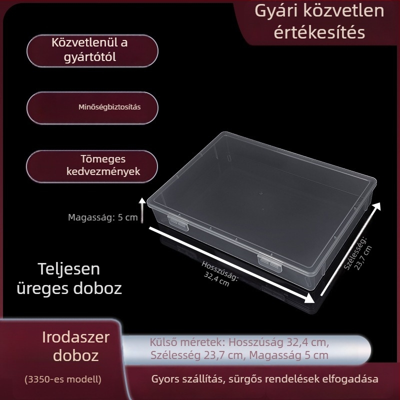 PP műanyag írószertartó átlátszó rendezővel építőkockákhoz és színes tollakhoz, téglalap alakú tároló doboz nagy kapacitással