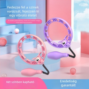 Changfeng intelligens csendes számoló hula-hoop nőknek, haskarcsúsítás és derék formázó edzőeszköz