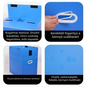 Vízálló összecsukható költöztető doboz japán/koreai stílusban, tároló doboz