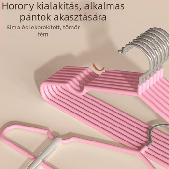 Megvastított és megnagyobbított ruhafogas kollégiumi szobába, csúszásmentes, nem hagy nyomot a vállakon, háztartási használatra