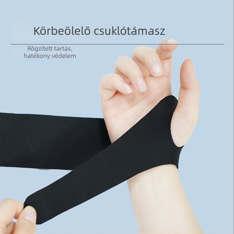 Szellőző, állítható csuklóvédő tollas- és teniszezéshez