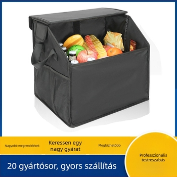 Összecsukható autócsomagtartó tároló doboz – többfunkciós szervező, testreszabható