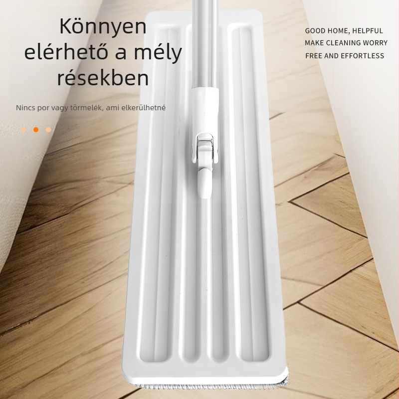 Kéz érintése nélküli lapos mop otthonra – kétfunkciós, összecsukható