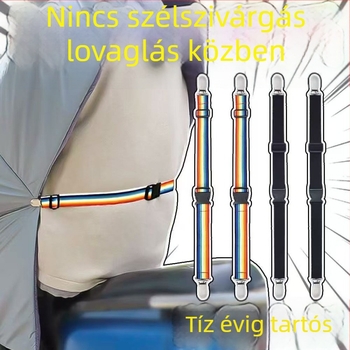Elektromos jármű szélvédő rögzítő klipe – téli szélvédőszigetelő pánt és tároló pánt