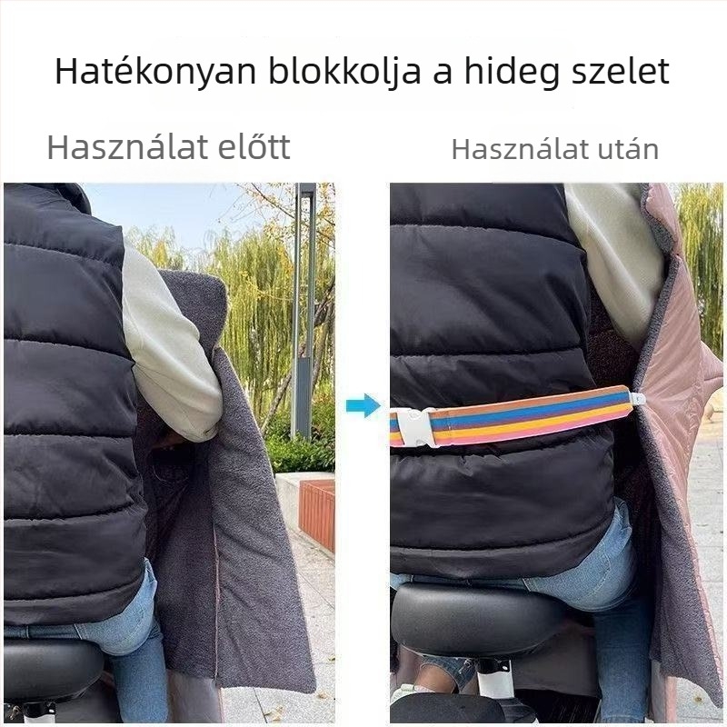 Elektromos jármű szélvédő rögzítő klipe – téli szélvédőszigetelő pánt és tároló pánt