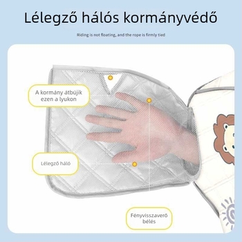 Minden évszakos szélvédővédő elektromos járművekhez, szél- és vízálló, motorkerékpárokhoz