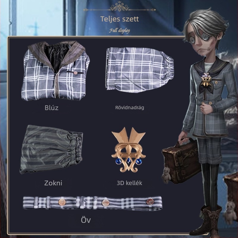 Identity V Embalmer cosplay ruha – teljes készlet