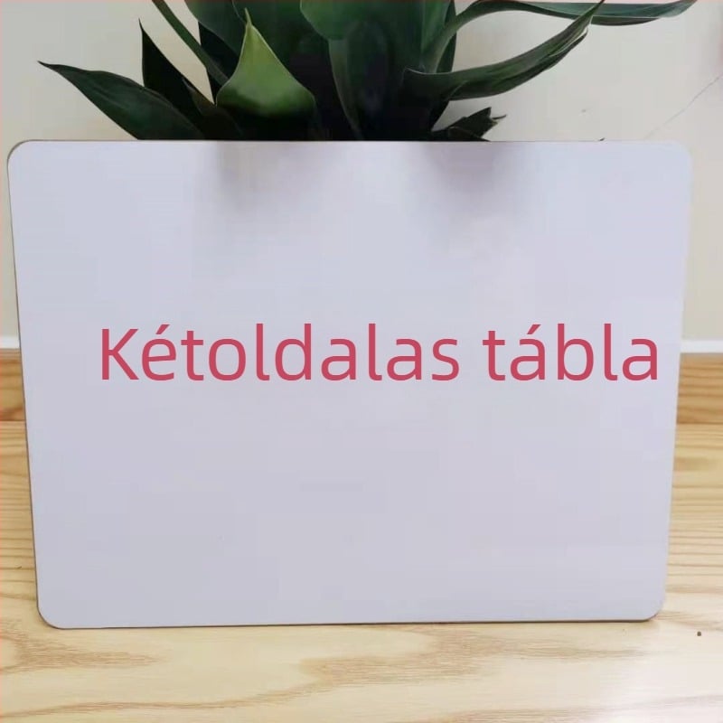 Kétoldalas asztali fehér tábla gyerekeknek – írásra és üzenetküldésre
