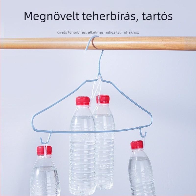 Nyom nélküli ruhafogas otthoni használatra, ruhaszárító akasztó és ruhatár rendező diákszobába