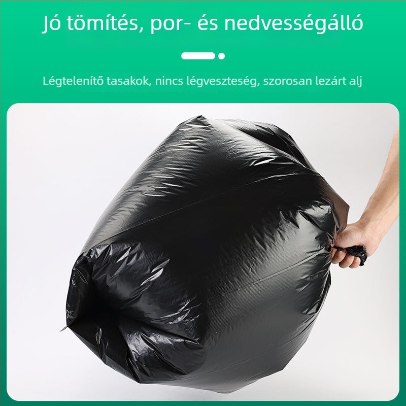 Lapos nyitású szemeteszsákok, extra vastagok, kereskedelmi használatra – konyha és szálloda