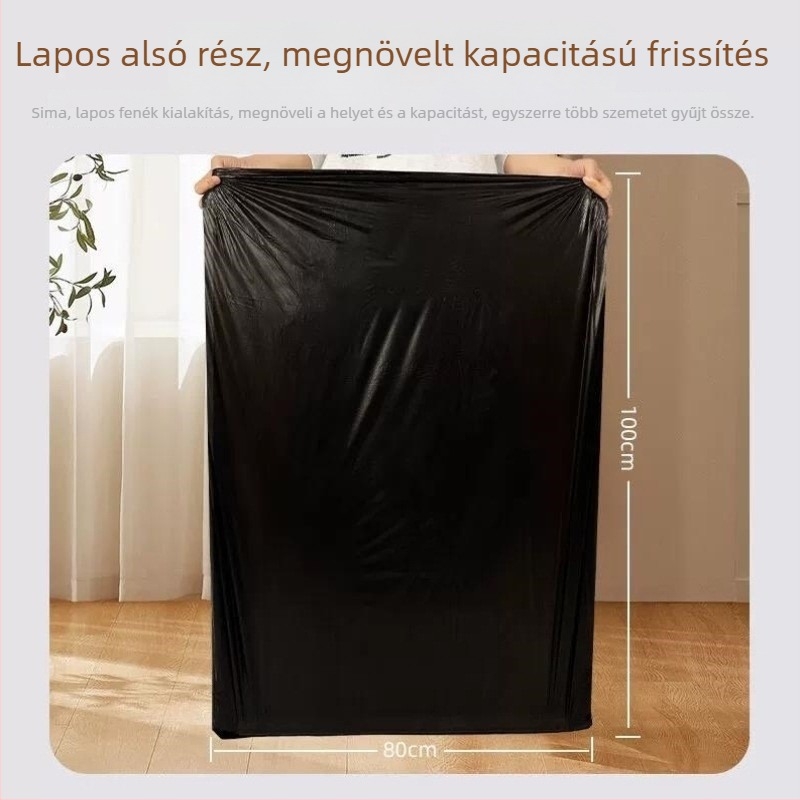 Bendy nagyméretű hulladéktáskák, vastagított HDPE anyagból kereskedelmi használatra, éttermek és szállodák számára