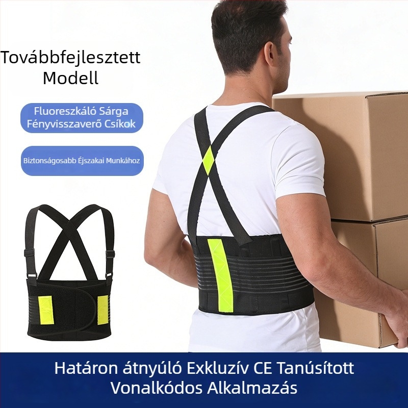 Nylon derék támasztó öv fitneszhez, futáshoz és edzéshez