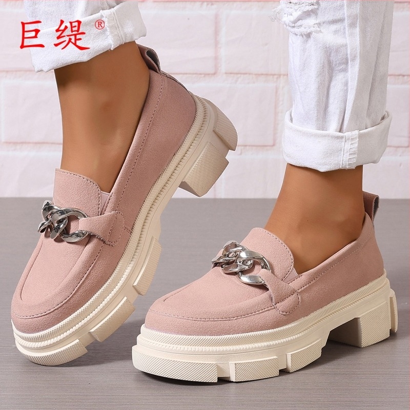 Juti 2025 Tavasz Pluszméret Loafer Slip-On Női Divatcipő