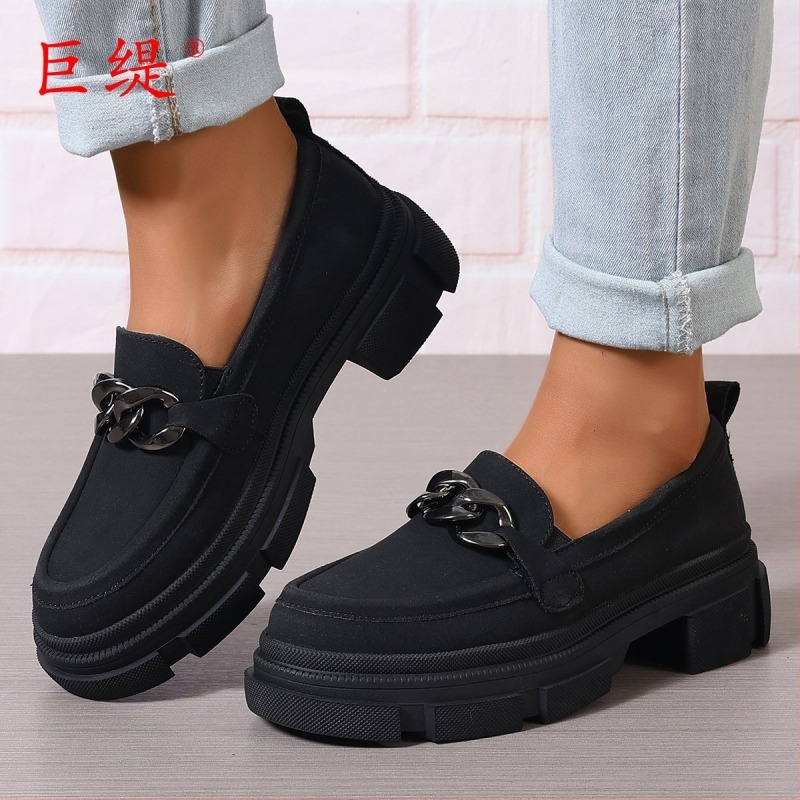 Juti 2025 Tavasz Pluszméret Loafer Slip-On Női Divatcipő