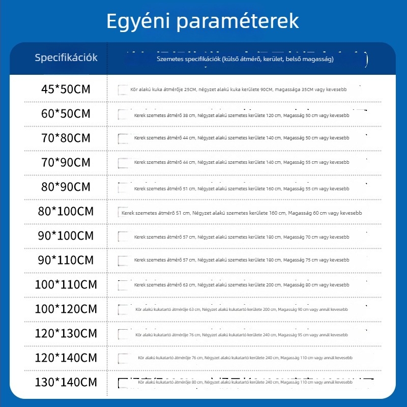Szállodai tisztasági nagy méretű fekete HDPE műanyag zacskók, egyszer használatos, lapos szájú, kereskedelmi felhasználás, nagykereskedelem