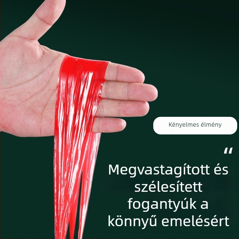 Húzózsinóros szemeteszsákok, otthoni használatra, megerősített, nagy méretűek, professzionális minőségűek, konyhabarát, gazdaságos csomag, 100 darabos doboz