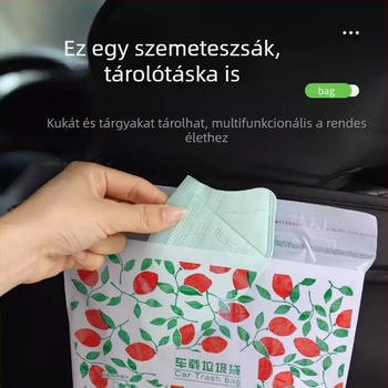 Egyszer használatos autó tisztítás és tároló táska, önállóan álló, asztali kivitel, vastagított és esztétikus autó rendező tasak