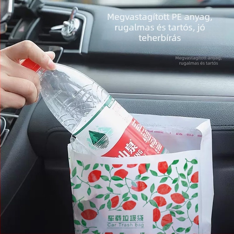Egyszer használatos autó tisztítás és tároló táska, önállóan álló, asztali kivitel, vastagított és esztétikus autó rendező tasak