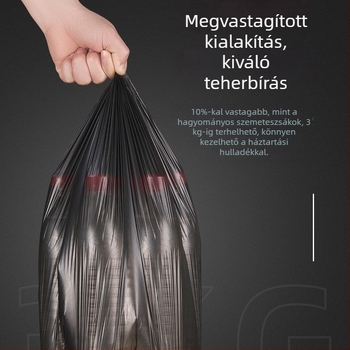 Tea Flower Vastagított Nagy Szemeteszsákok Konyhához, Otthoni Használat, Erősek, 30 Tekercs Dobozonként