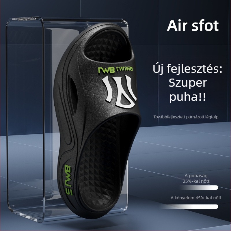 Férfi sport papucs nyár, csúszásmentes, szagtalan, otthonra és kültérre, divatos és tartós, könnyű és kényelmes