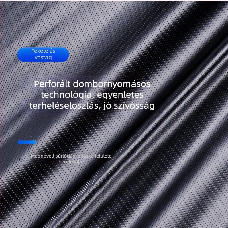 Extránagy fekete, vastag szemeteszsákok kereskedelmi használatra
