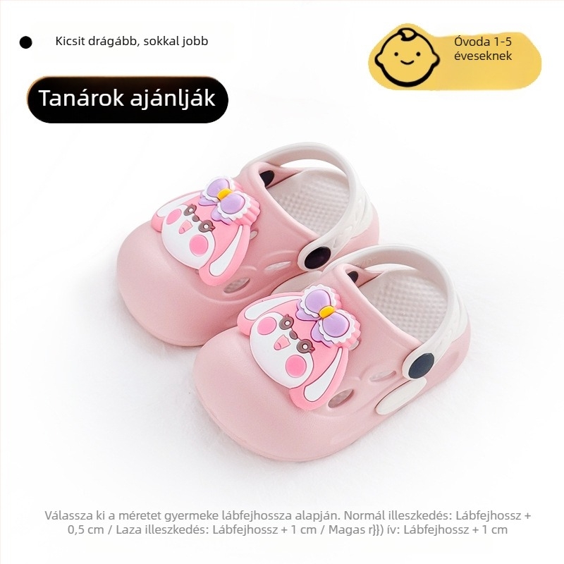 EVA gyerekeknek strand papucs dinó rajzfilmmel, puha talp, csúszásmentes, uniszex, nyár 2025