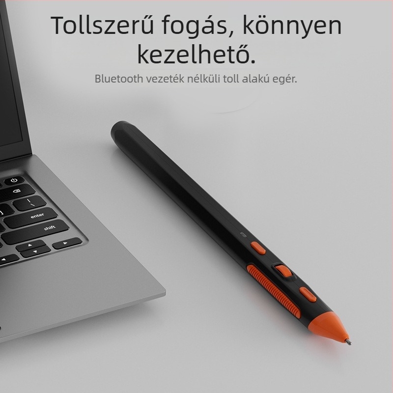 Promi Type-C Bluetooth vezeték nélküli toll alakú egér, 2 az 1-ben PPT oldalváltó tollal, asztali számítógéphez és noteszgéphez