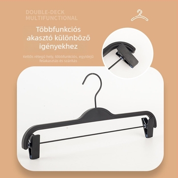 Csúszásmentes nadrágklip és ruhatartó — varratlan nadrág- és szoknyafogas