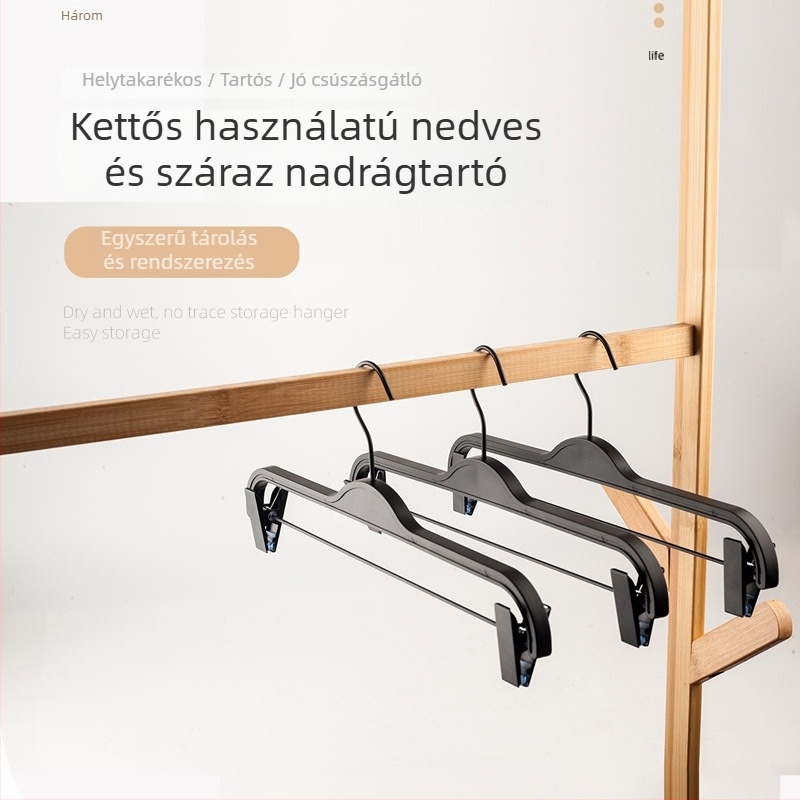 Csúszásmentes nadrágklip és ruhatartó — varratlan nadrág- és szoknyafogas