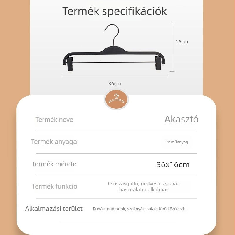 Csúszásmentes nadrágklip és ruhatartó — varratlan nadrág- és szoknyafogas