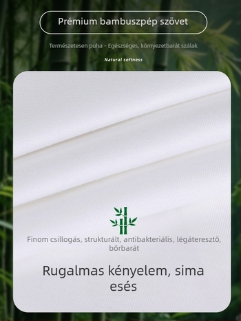 Férfi fehér hosszú ujjú ing mulberry selyemmel, antibakteriális, vasalásmentes, üzleti stílus