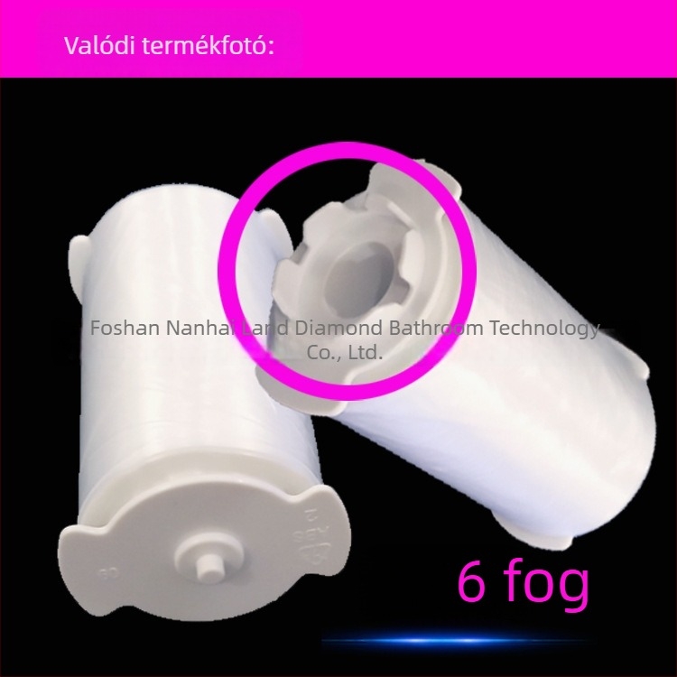 Hatfogú higiéniai tekercs készlet a vécéfedélhez VA6009 Jie Liya – műanyag párna