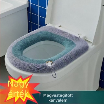 Otthoni WC-ülőpárna, téli vastagítás, universális minden évszakra, puha ülőpárna