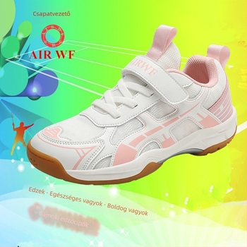 2025-ös új gyerekeknek szánt sportcipő hálós felsőrésszel, badminton és asztaliteniszhez