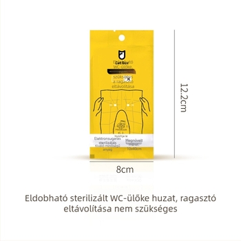 Egyszer használatos vécéülés párna utazásokhoz és szállodákhoz