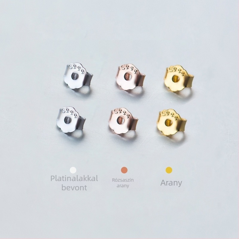 Difeng Jewelry – 999 ezüst fül dugók és fülkapcsok, ékszerkiegészítők