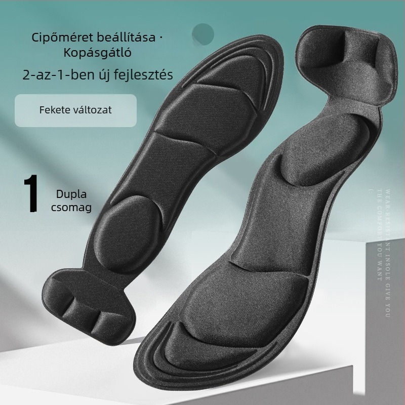 Habos talpbetét magassarkú cipőhöz — lélegző, nedvességelnyelő talpbetét nőknek, mindennapi kényelem
