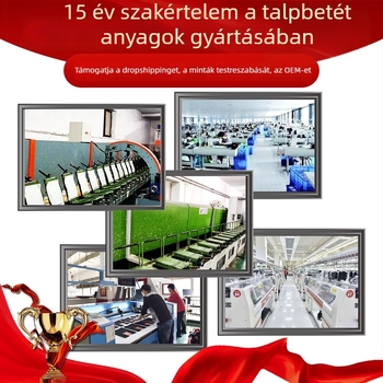 Többszörös rétegű pamut talp textilcipőkhez, tavasz–ősz, légáteresztő, izzadságot felszívja és szagellenálló, teljes talp nőknek és férfiaknak