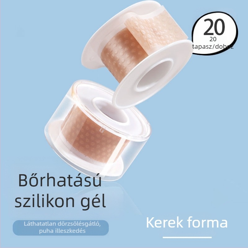 Szilikon láthatatlan sarok- és sarokvédő párna magassarkúhoz, bőrcipőkhöz és cipőkhöz