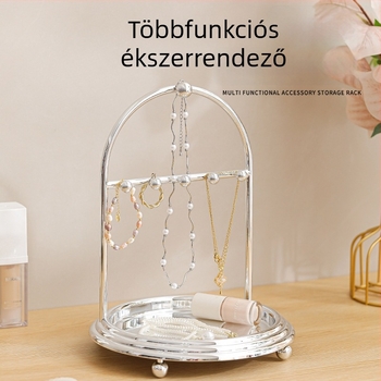 Skandináv stílusú ékszertároló – nyakláncokhoz, fülbevalókhoz és gyűrűkhöz, elegáns, minimalist megjelenés