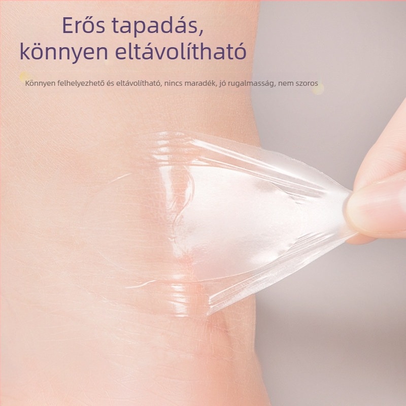 Hidrokolloidos sarokvédő párnák női cipőkhöz, láthatatlan sarokbetétek