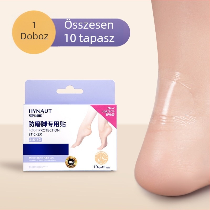 Hidrokolloidos sarokvédő párnák női cipőkhöz, láthatatlan sarokbetétek