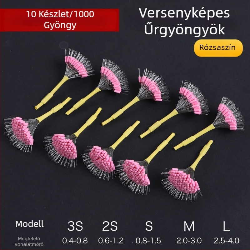 Szilikon zárható Space Beans horgászathoz, anti-tekeredés, megerősített, 100 darab, óriás Space Beans