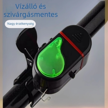 Hordozható európai stílusú horgászriasztó világítóval, kültéri vízálló