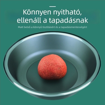 Háromrészes csali- és etetőhordó készlet: nyitott csali-hordó, keverőhordó és etető tál a horgászathoz