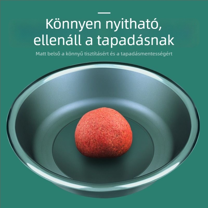 Háromrészes csali- és etetőhordó készlet: nyitott csali-hordó, keverőhordó és etető tál a horgászathoz