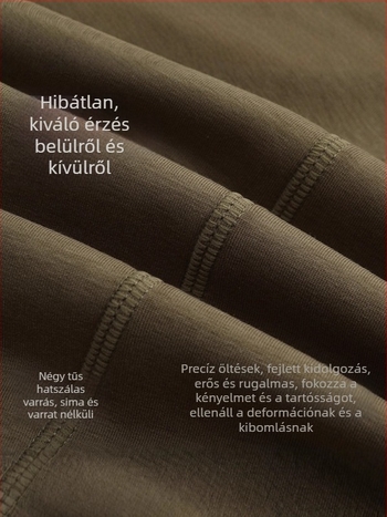 Női Lyocell jóga felső álló gallérral, hosszú ujjal, félcipzárral, egyszínű, meleg és lélegző